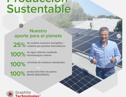 Graphite flyer sustentable